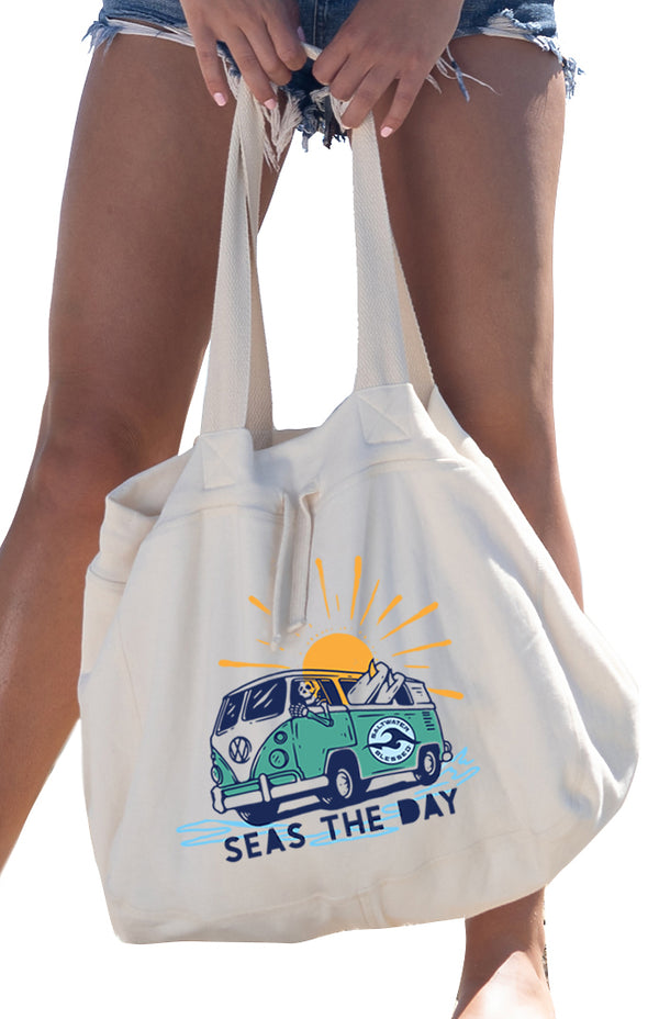 Seas The Day Organic Cotton Tote
