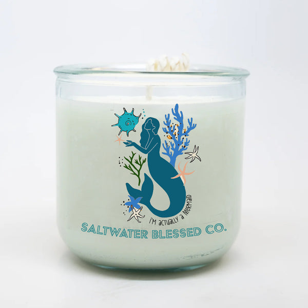 I'm Actually a Mermaid Candle