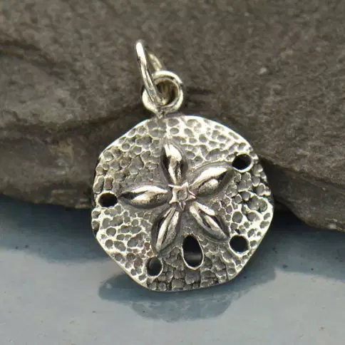 Sterling Silver Sand Dollar Charm