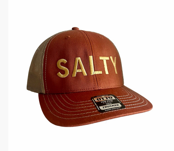 Salty trucker hat
