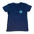 women navy tee shirt eco friendly