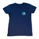 women navy tee shirt eco friendly