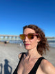 Sunset Polarized Wood Sunglasses