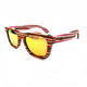 Sunset Polarized Wood Sunglasses